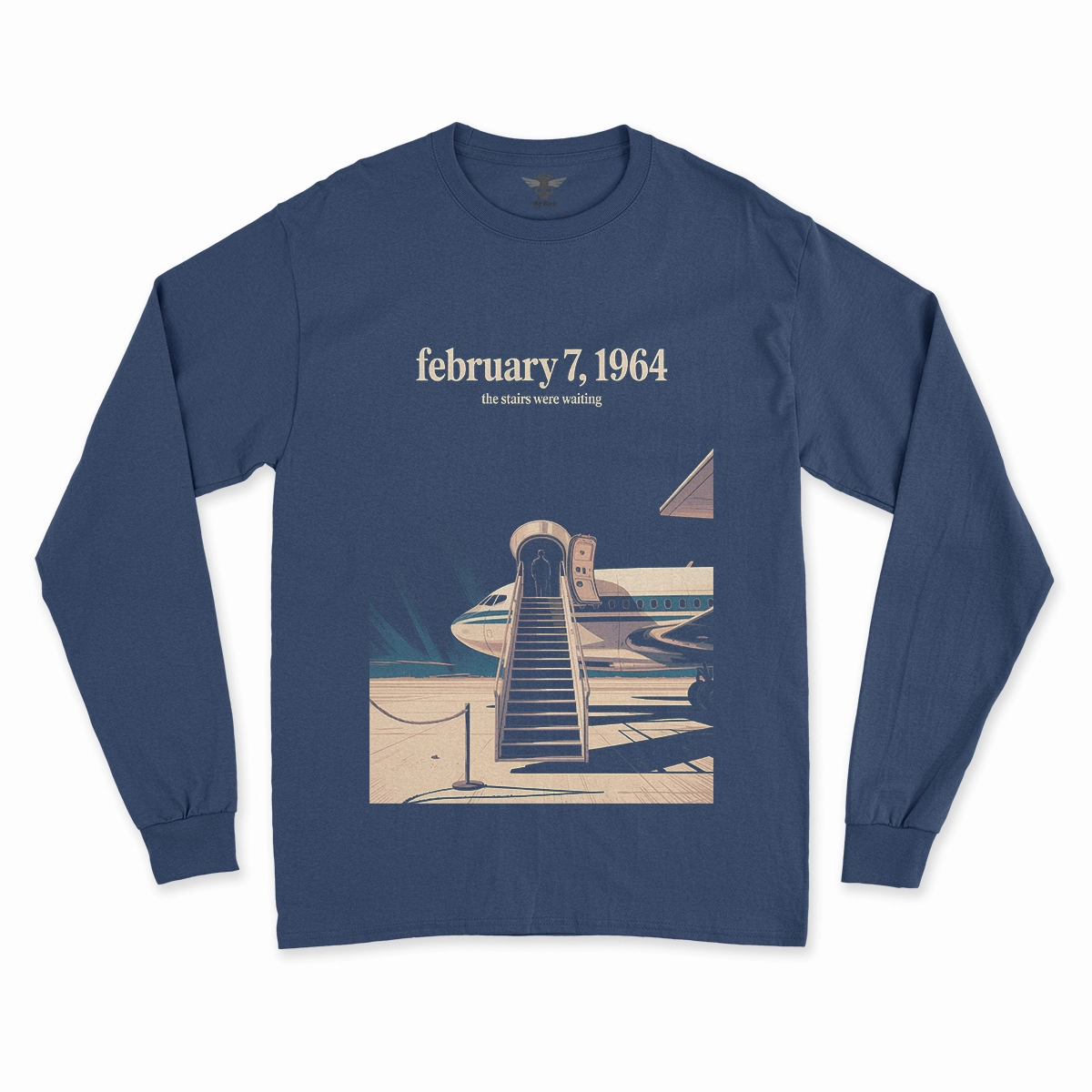 Just Landed — Pan Am 101 — New York February 1964 Rock Tee — Design III
