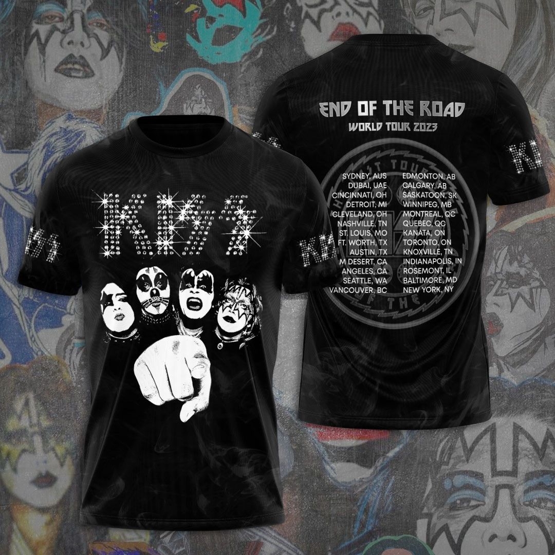 KISS All Over Print Shirt KSSAOPS2111 (100)