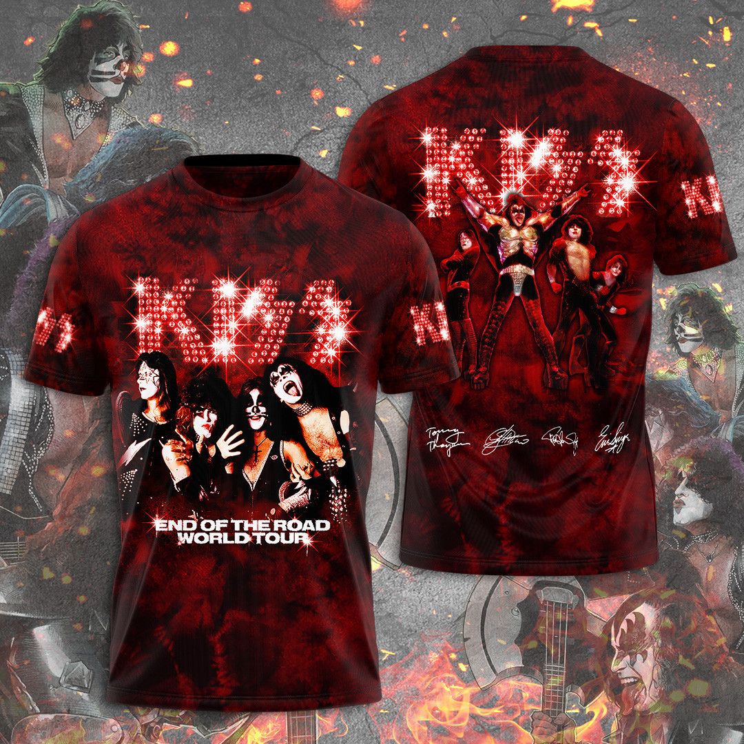 KISS All Over Print Shirt KSSAOPS2111 (106)