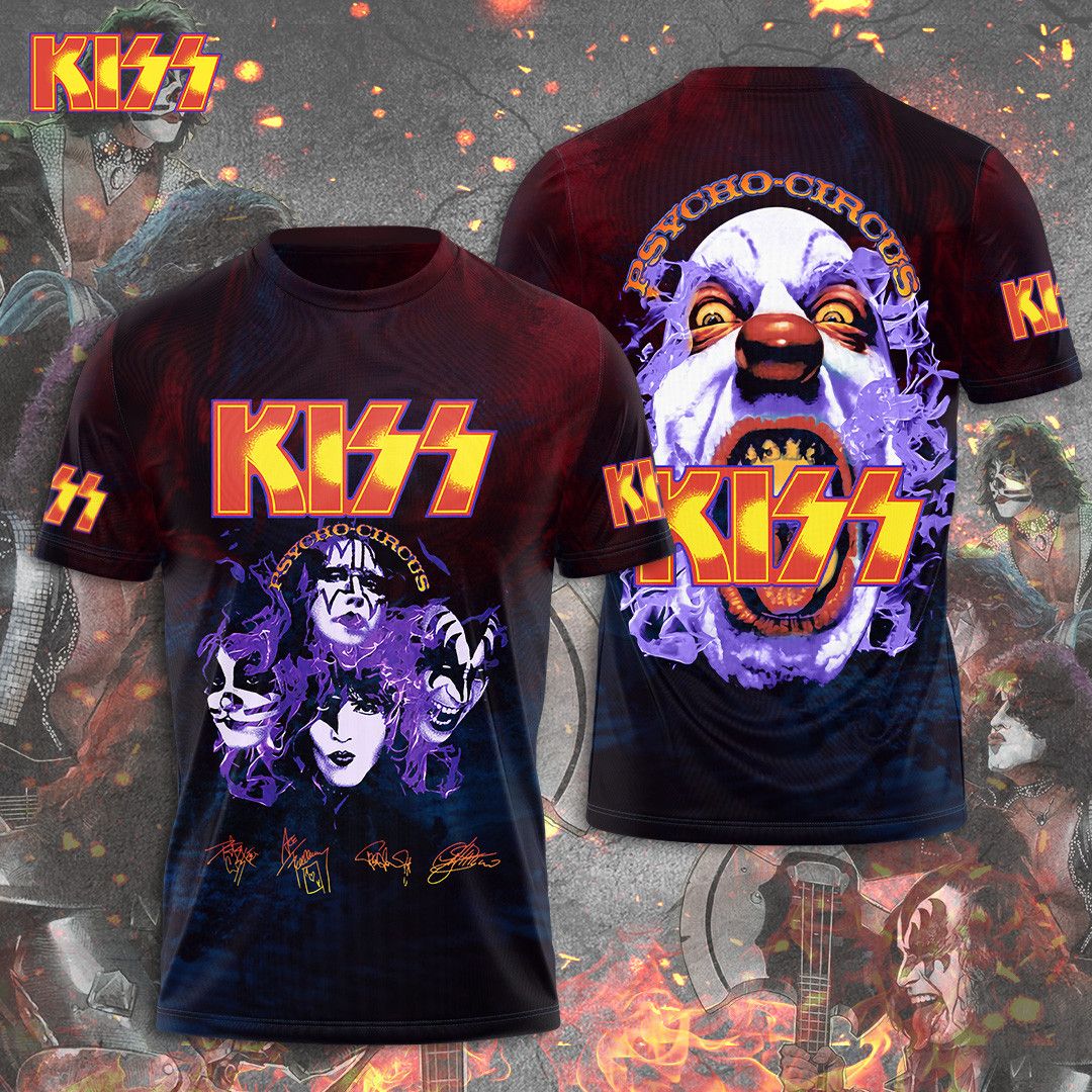 KISS All Over Print Shirt KSSAOPS2111 (111)