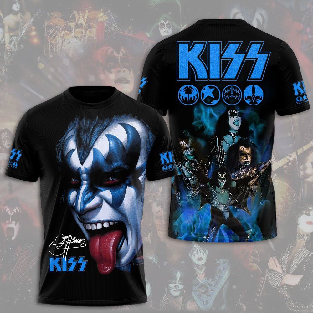 KISS All Over Print Shirt KSSAOPS2111 (117)