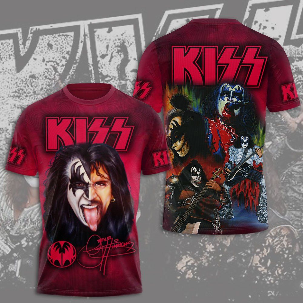 KISS All Over Print Shirt KSSAOPS2111 (120)