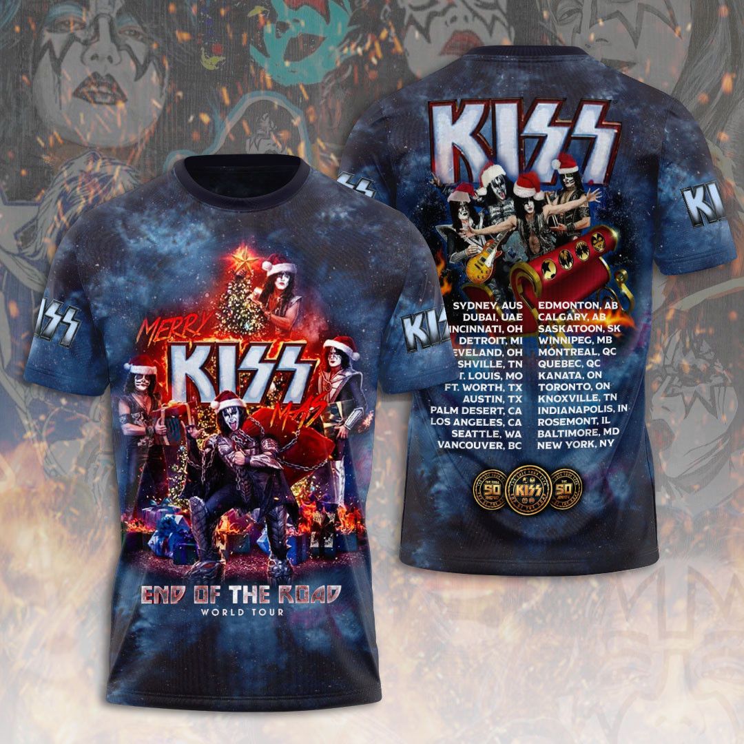 KISS All Over Print Shirt KSSAOPS2111 (136)