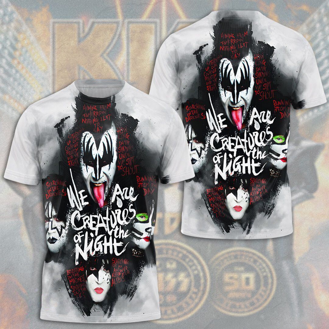 KISS All Over Print Shirt KSSAOPS2111 (146)