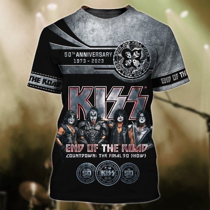 KISS All Over Print Shirt KSSAOPS2111 (150)