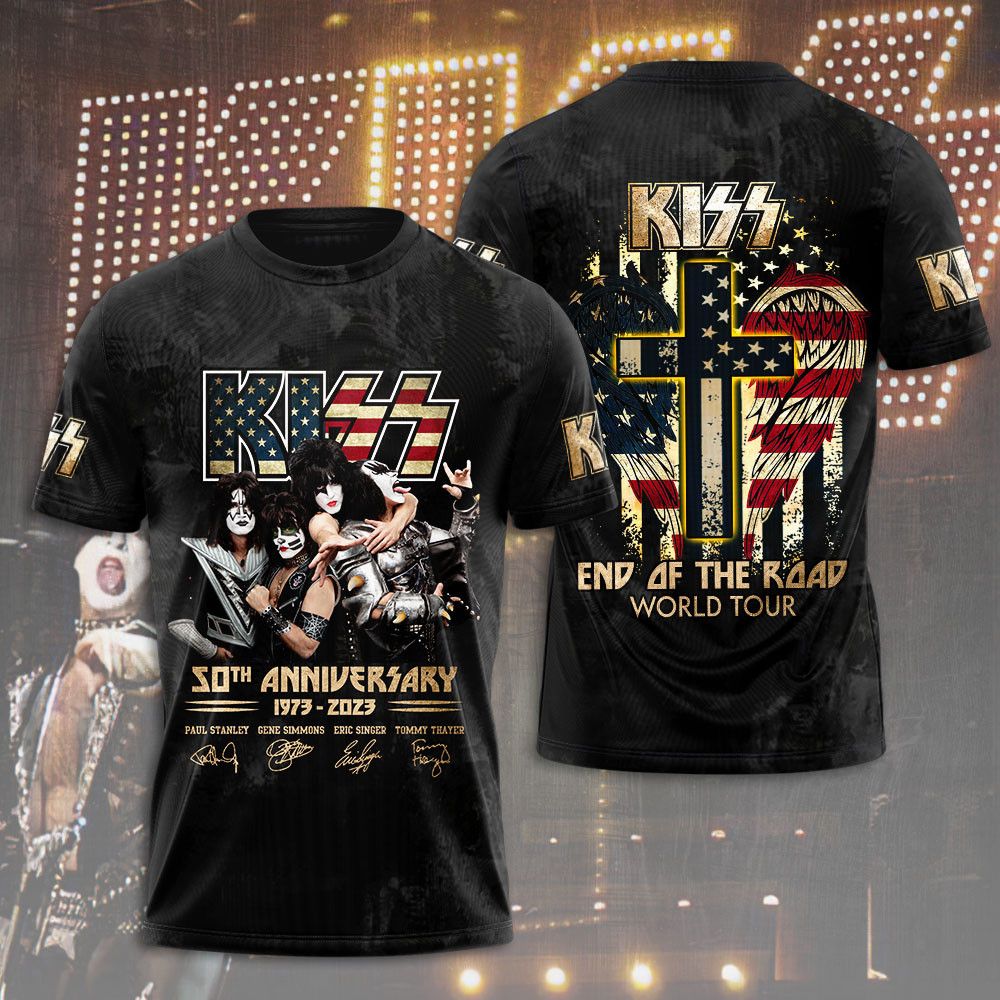 KISS All Over Print Shirt KSSAOPS2111 (154)