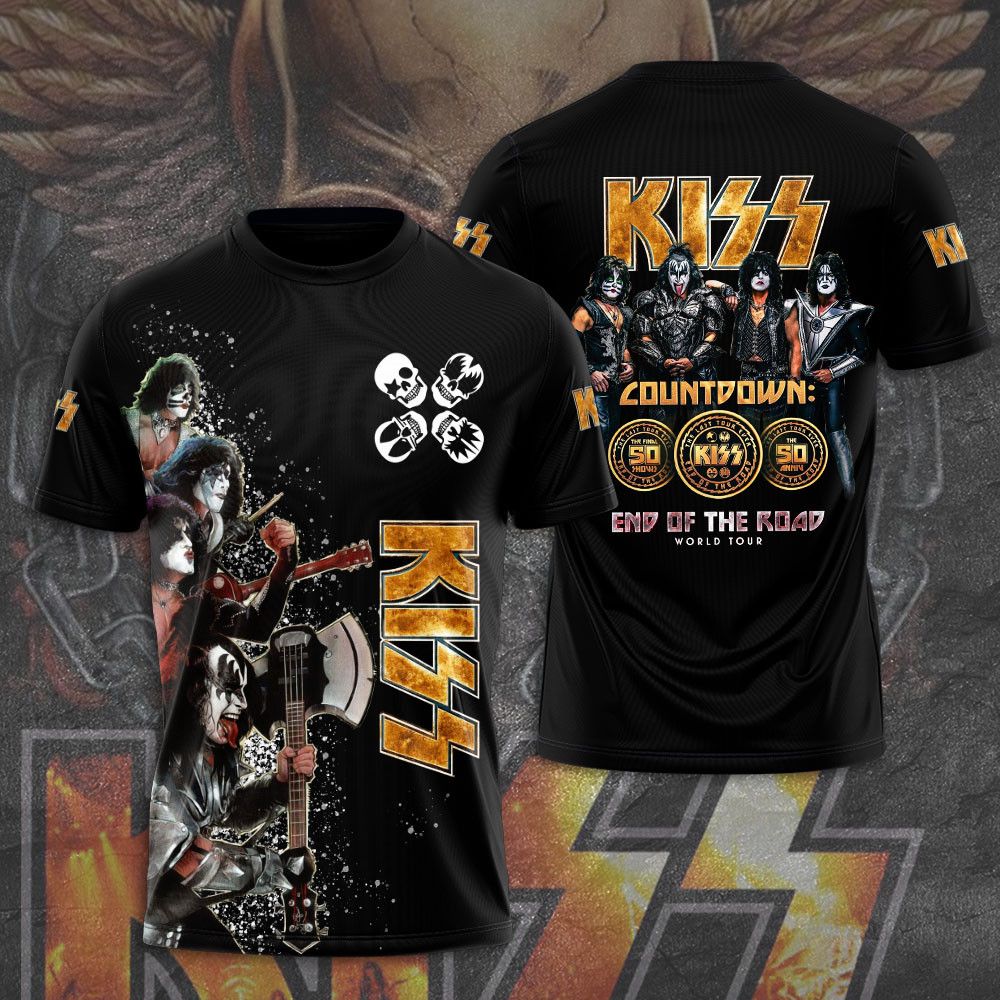 KISS All Over Print Shirt KSSAOPS2111 (161)