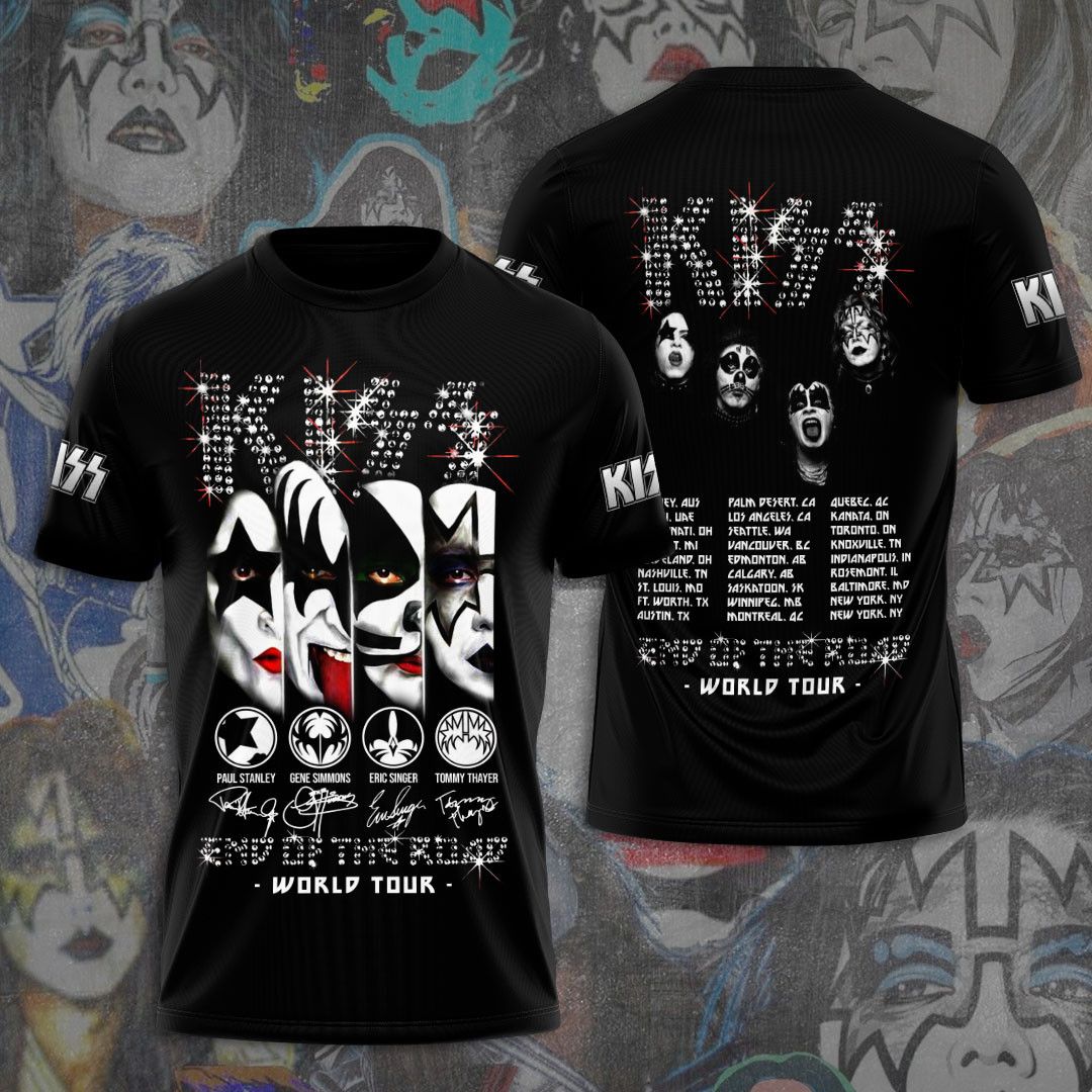 KISS All Over Print Shirt KSSAOPS2111 (43)