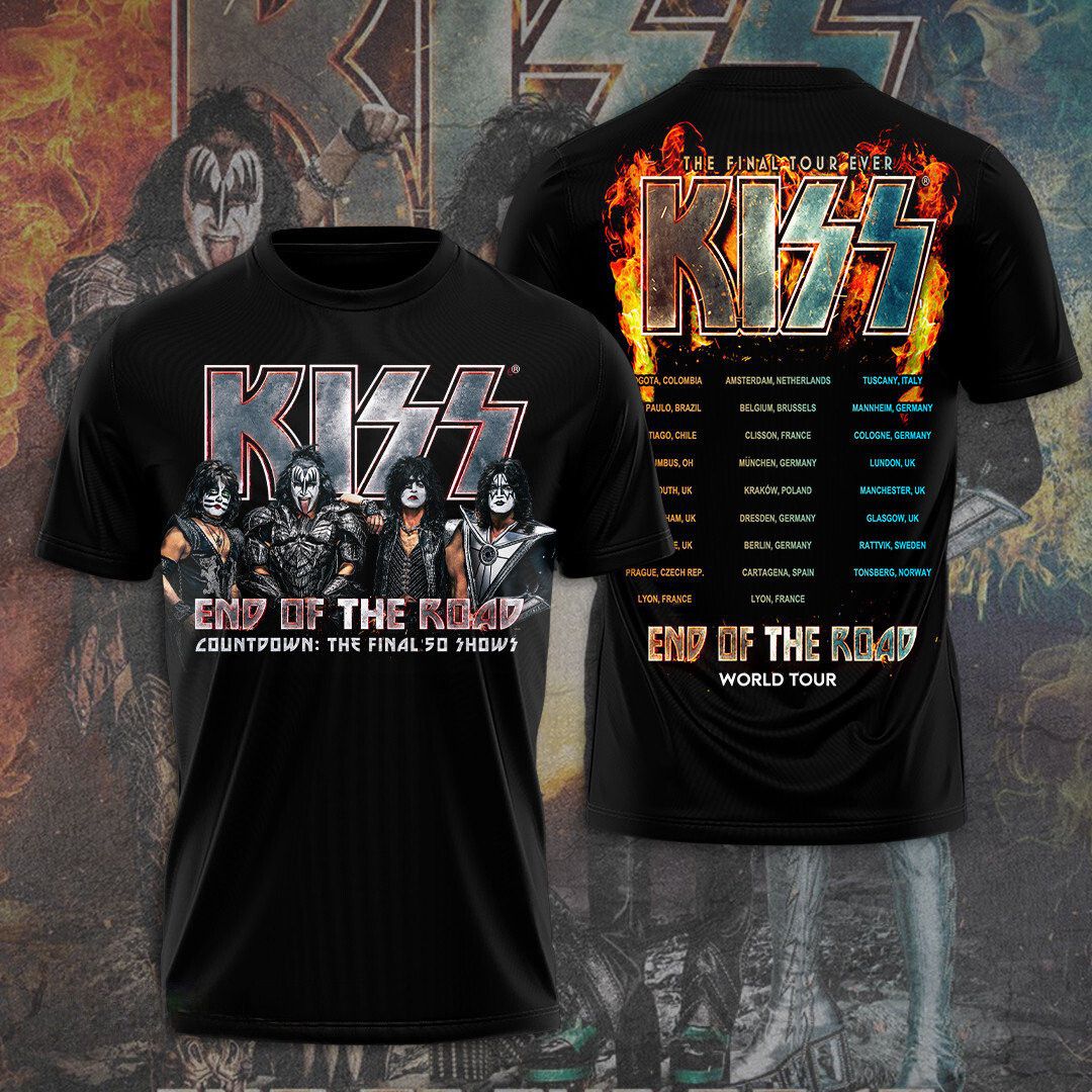 KISS All Over Print Shirt KSSAOPS2111 (50)
