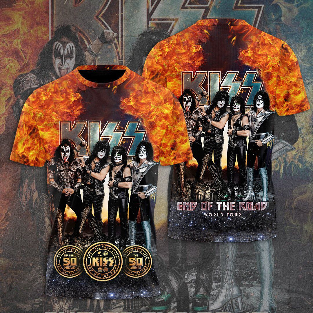 KISS All Over Print Shirt KSSAOPS2111 (52)