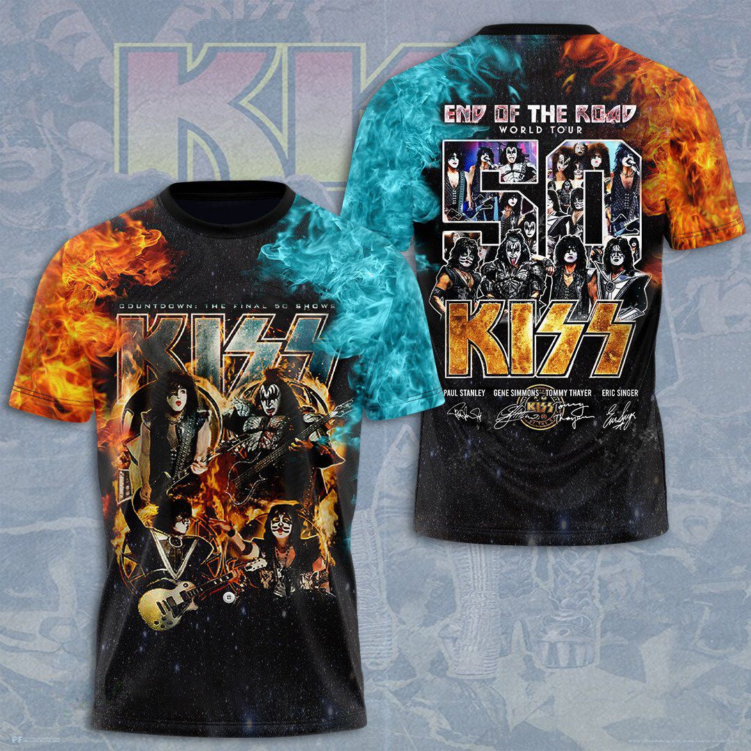 KISS All Over Print Shirt KSSAOPS2111 (63)