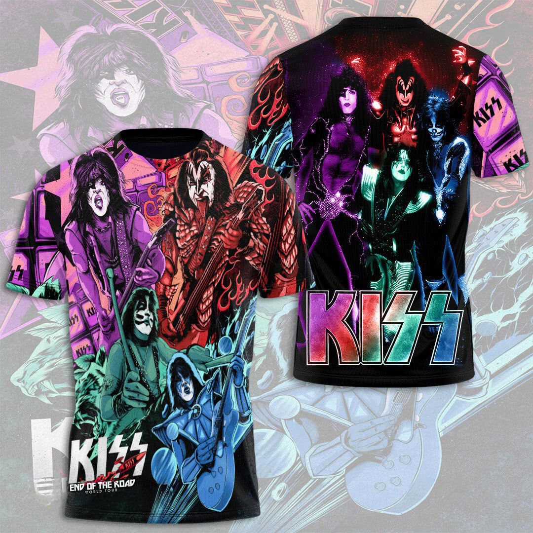 KISS All Over Print Shirt KSSAOPS2111 (66)
