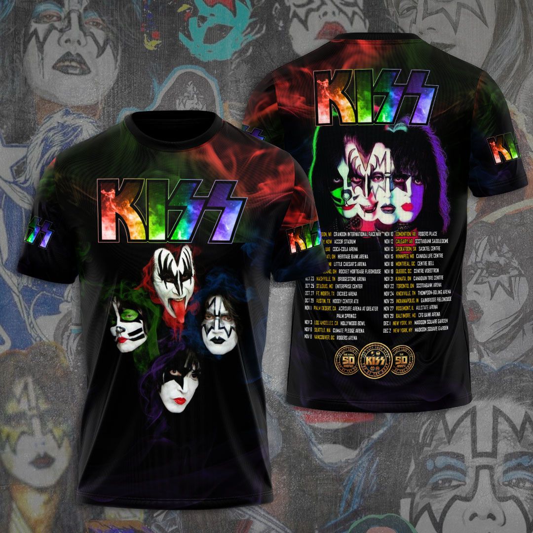 KISS All Over Print Shirt KSSAOPS2111 (79)