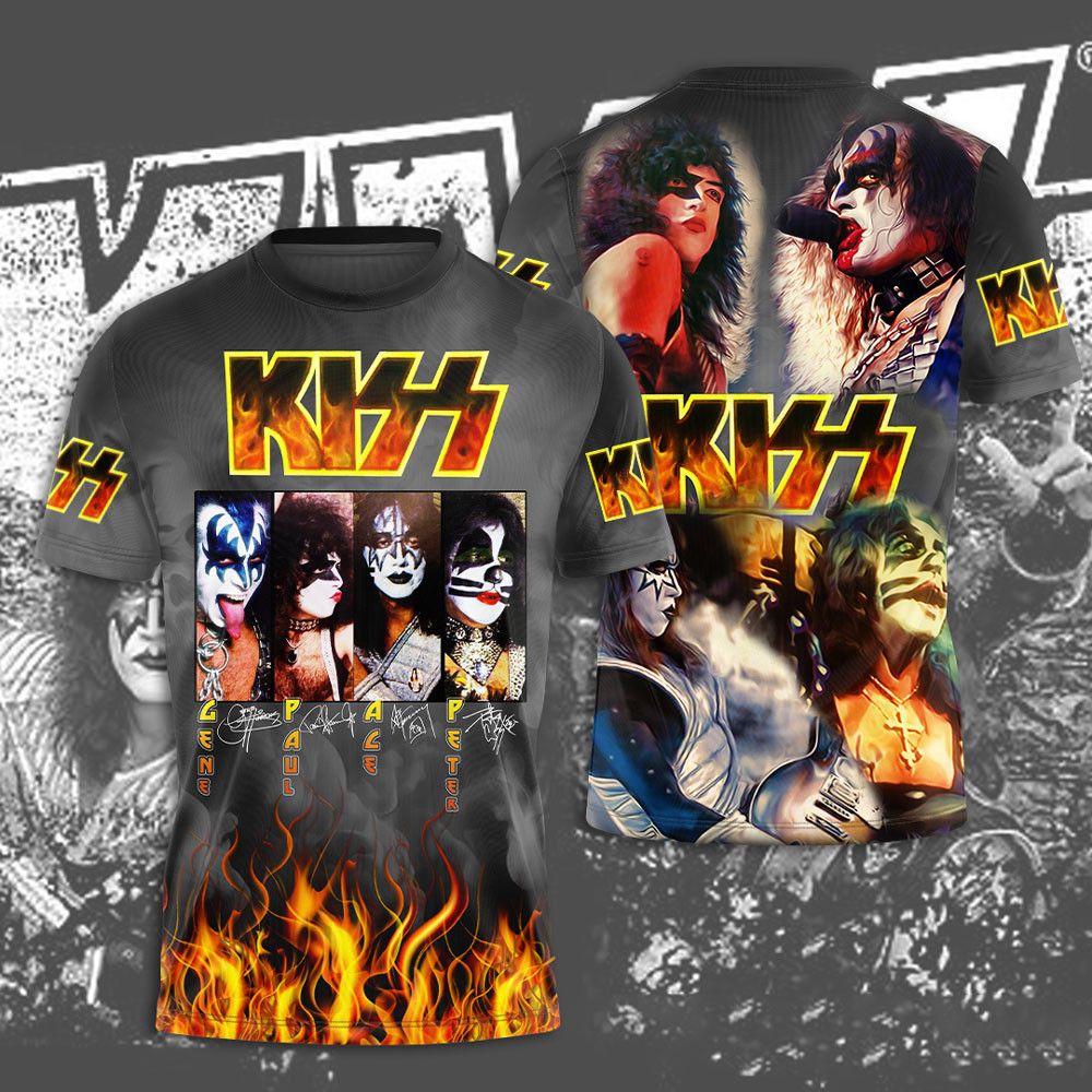 KISS All Over Print Shirt KSSAOPS2111 (80)
