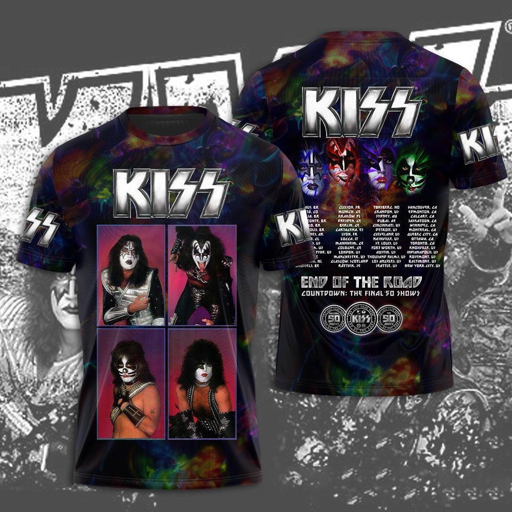 KISS All Over Print Shirt KSSAOPS2111 (83)