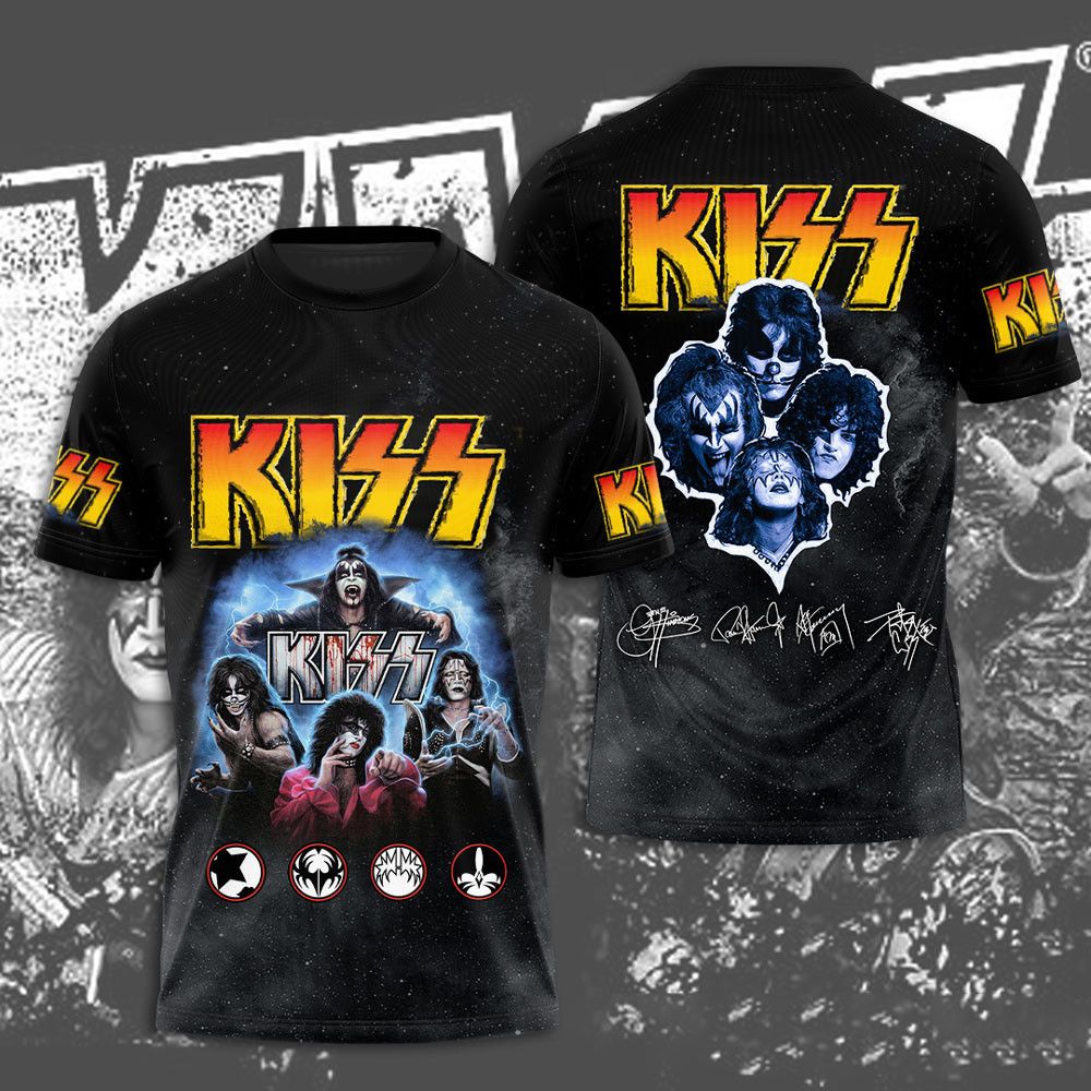 KISS All Over Print Shirt KSSAOPS2111 (85)