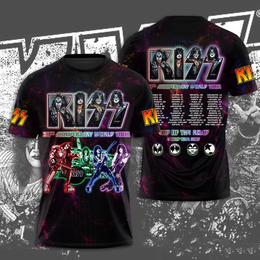 KISS All Over Print Shirt KSSAOPS2111 (88)