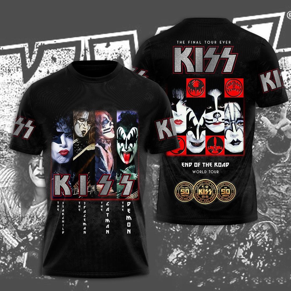 KISS All Over Print Shirt KSSAOPS2111 (90)