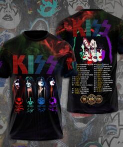 KISS All Over Print Shirt KSSAOPS2111 (91)