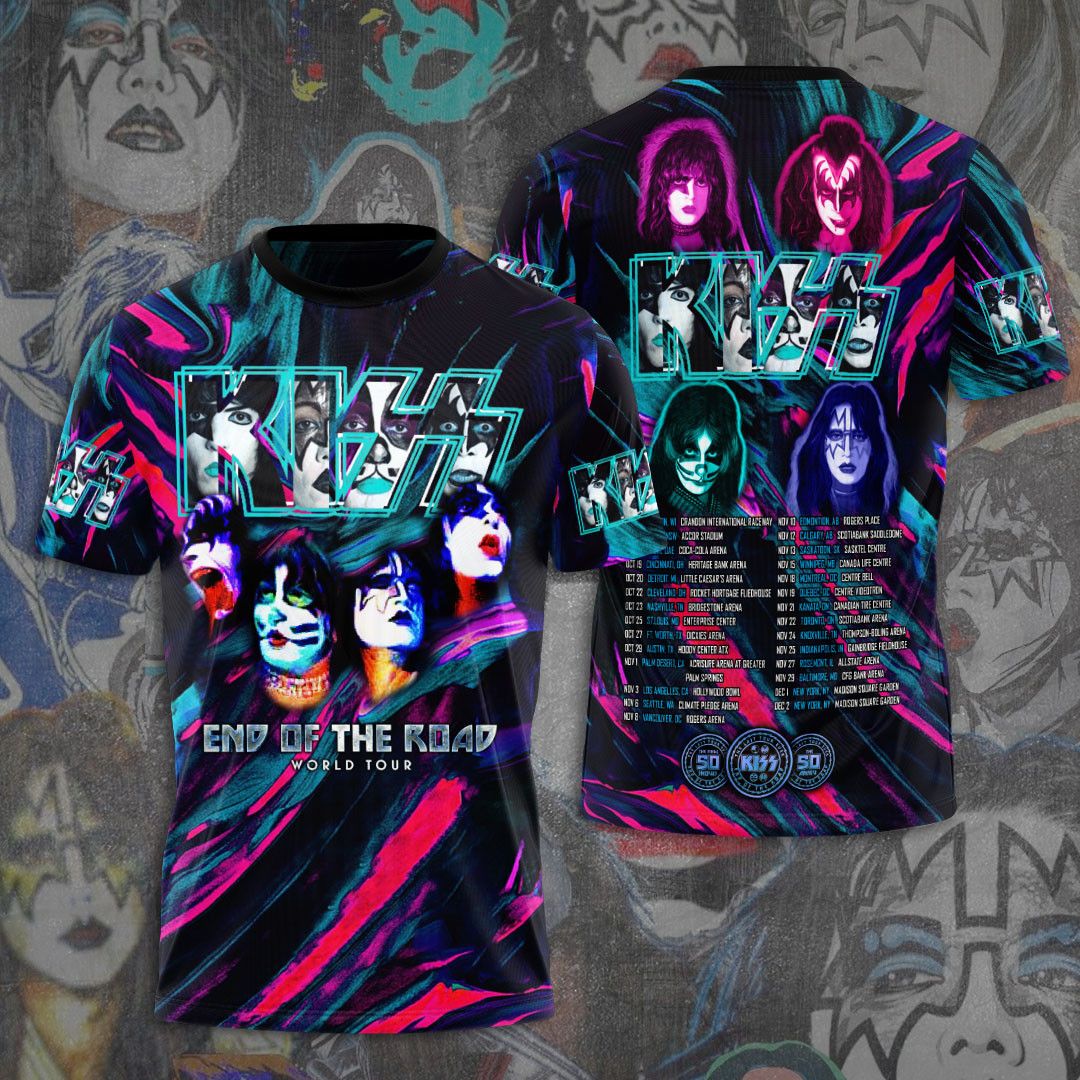KISS All Over Print Shirt KSSAOPS2111 (97)