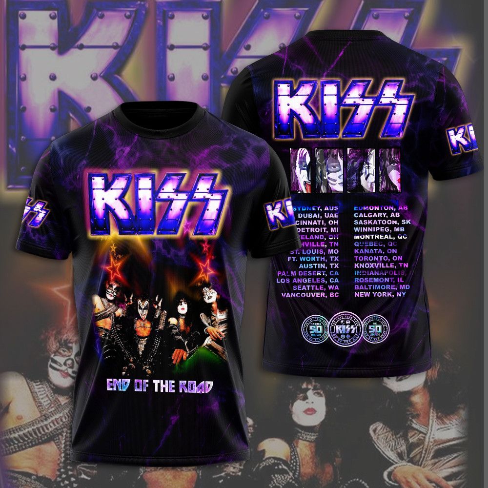 KISS All Over Print Shirt KSSAOPS2111 (98)