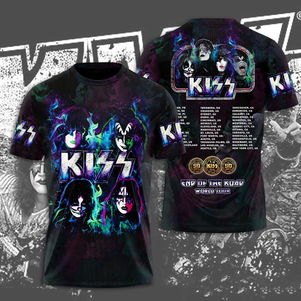 KISS All Over Print Shirt KSSAOPS2111 (99)
