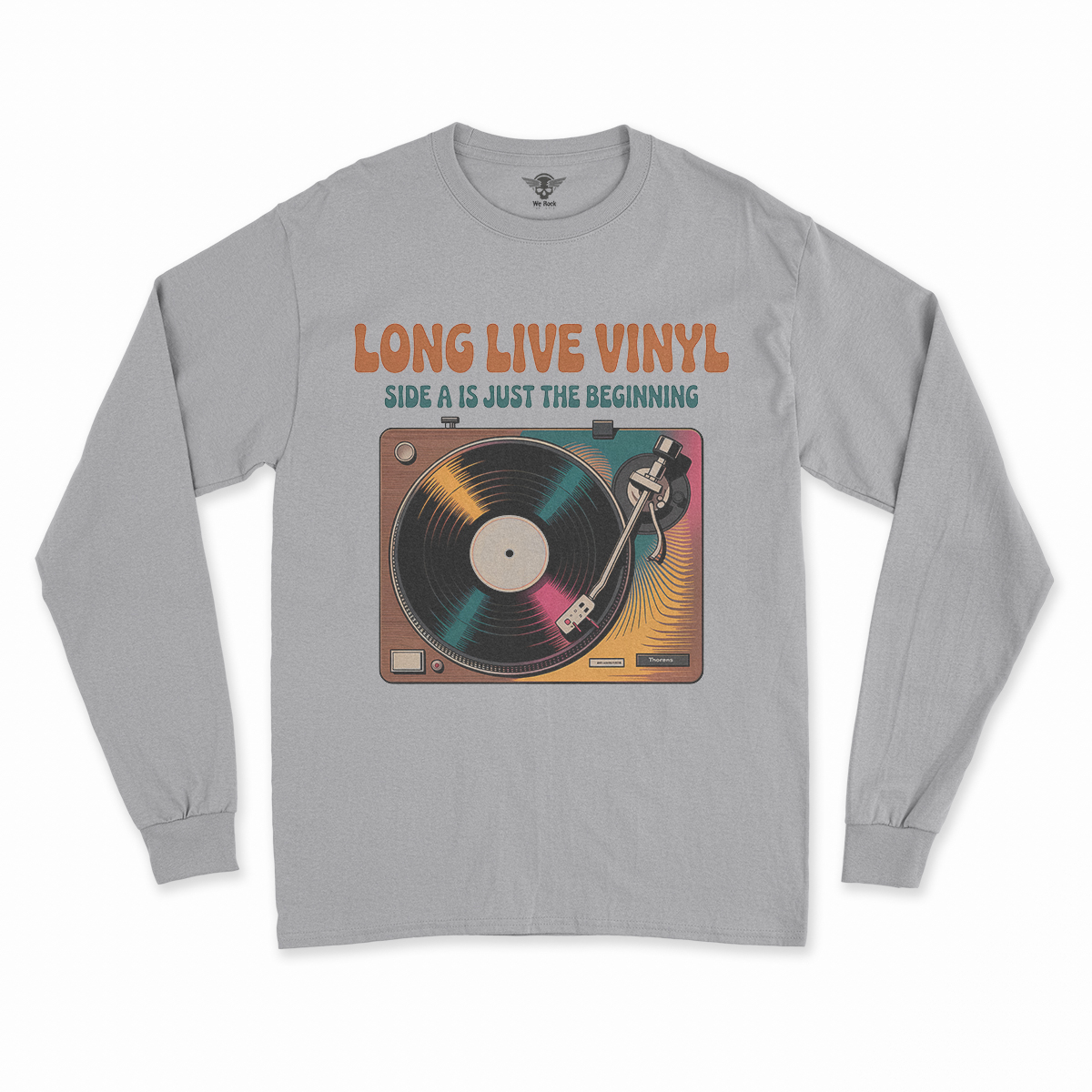 Long Live Vinyl — Side A Is Just the Beginning Rock Tee