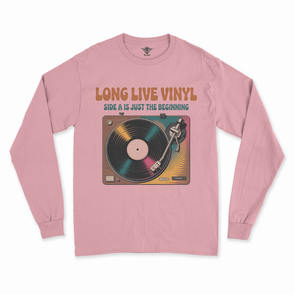 Long Live Vinyl — Side A Is Just the Beginning Rock Tee