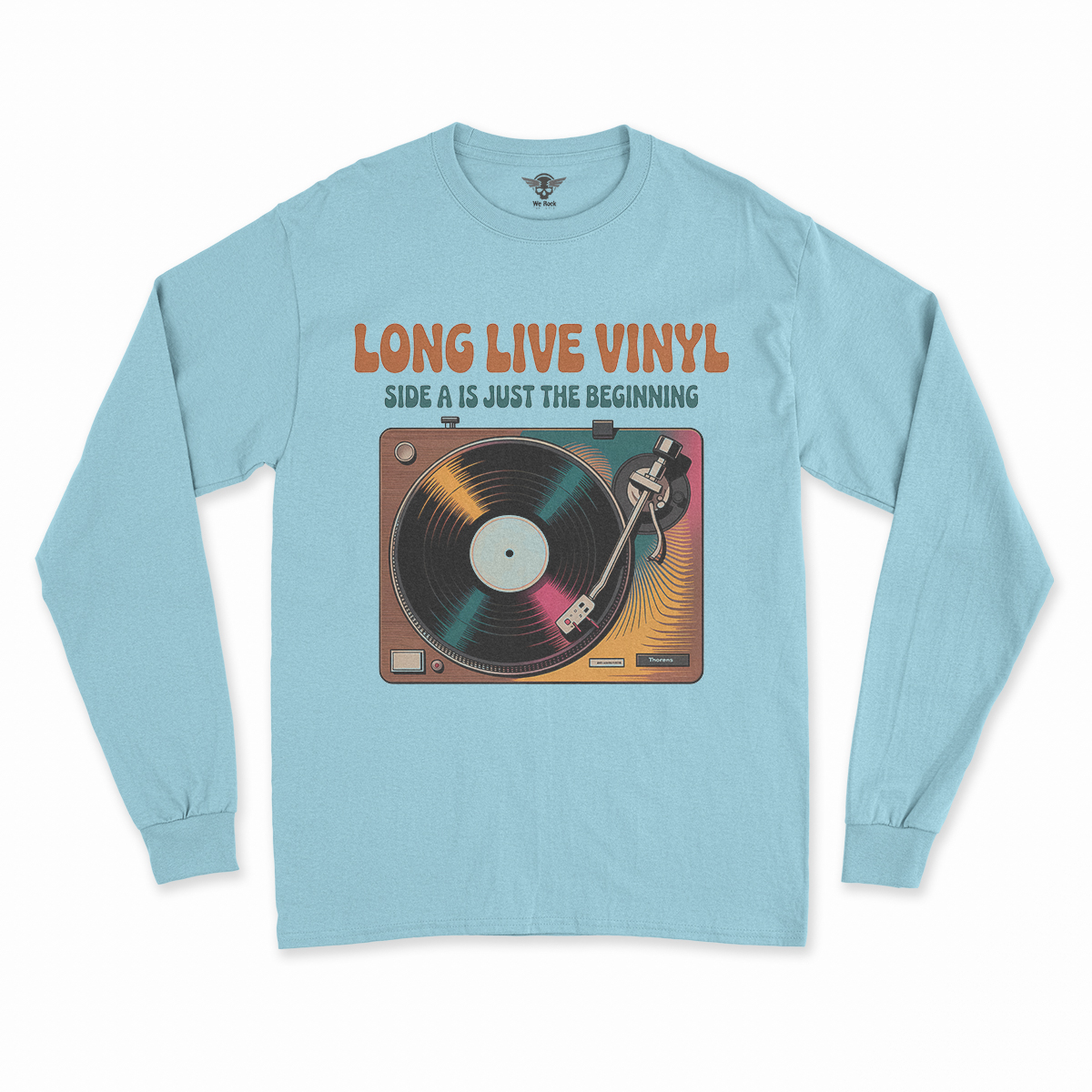 Long Live Vinyl — Side A Is Just the Beginning Rock Tee