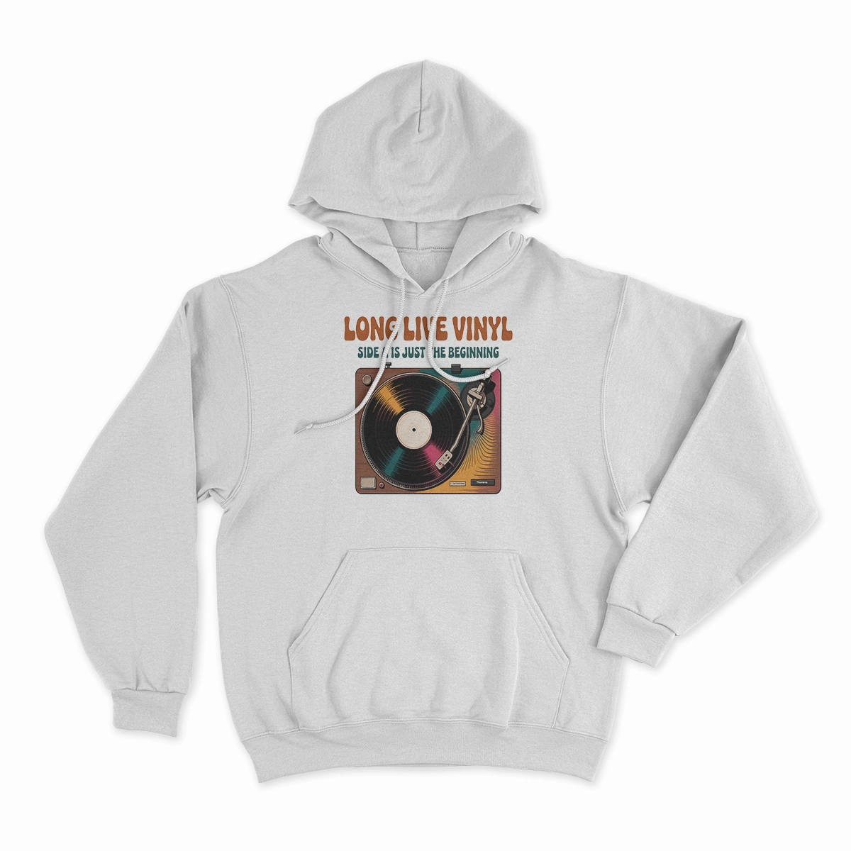Long Live Vinyl — Side A Is Just the Beginning Rock Tee
