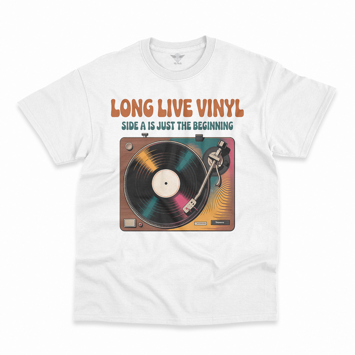 Long Live Vinyl — Side A Is Just the Beginning Rock Tee