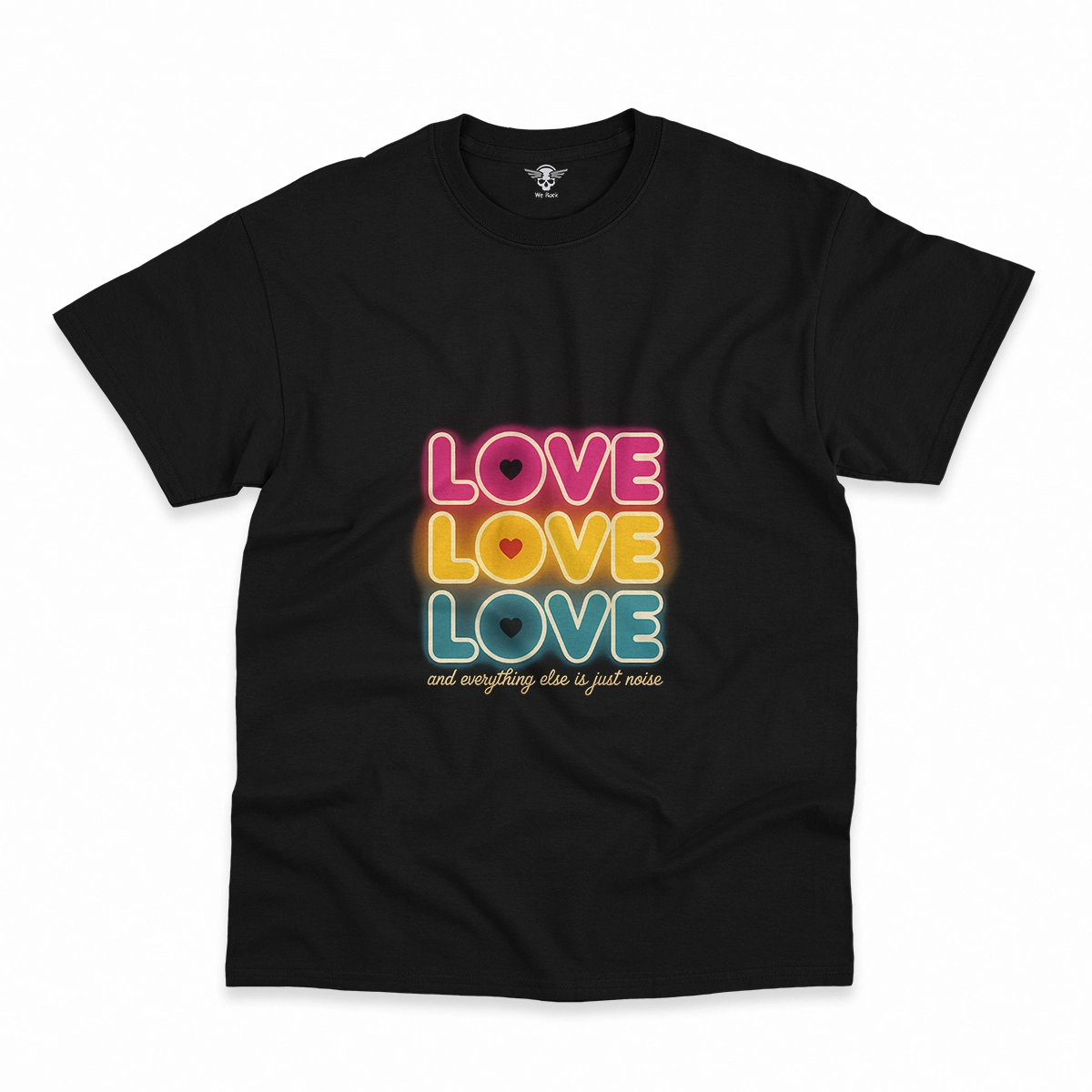 Love Love Love — 1960s Pop Art Rock Heritage Tee