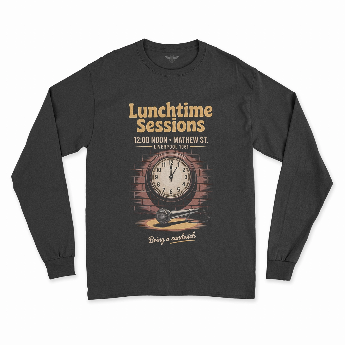 Lunchtime Sessions — 12:00 Noon Mathew Street Liverpool Tee