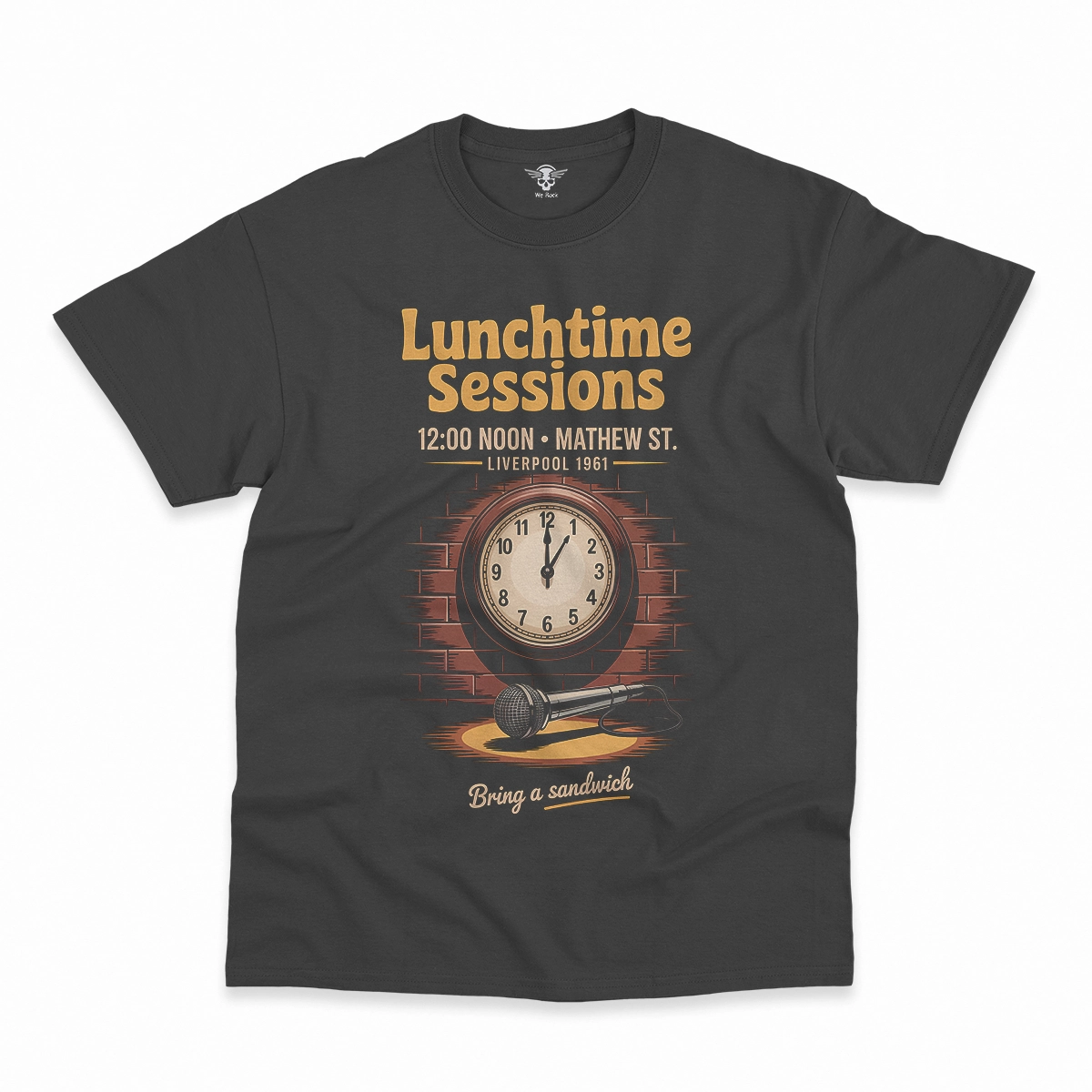 Lunchtime Sessions — 12:00 Noon Mathew Street Liverpool Tee