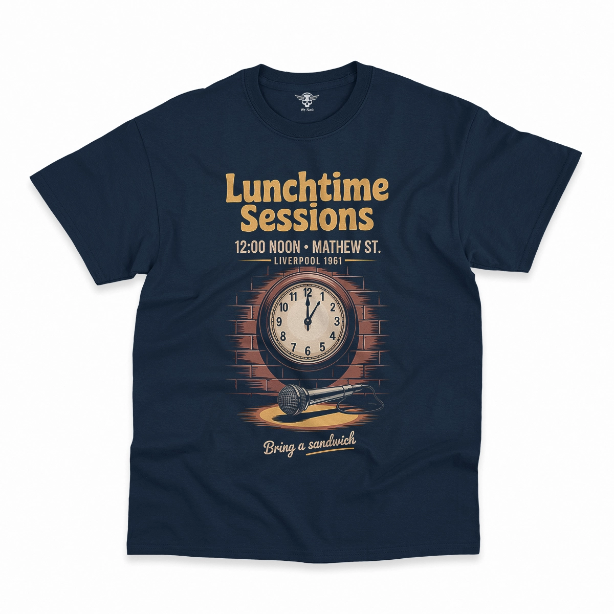 Lunchtime Sessions — 12:00 Noon Mathew Street Liverpool Tee