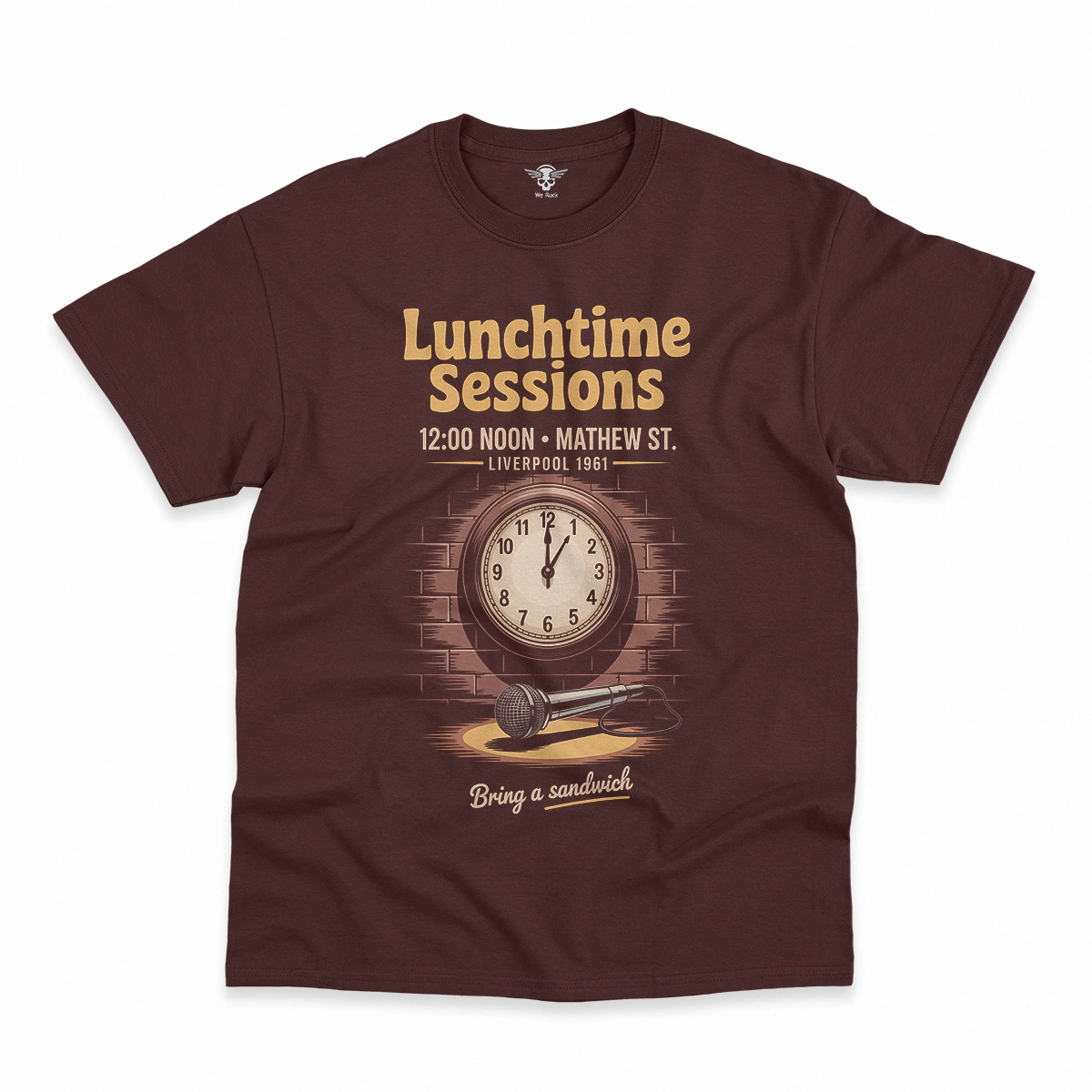 Lunchtime Sessions — 12:00 Noon Mathew Street Liverpool Tee