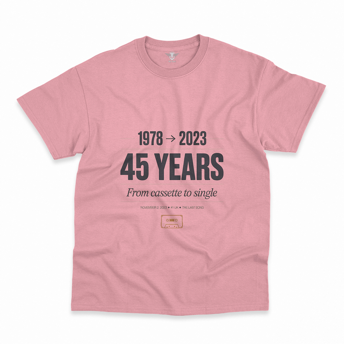 Now and Then — The Last Song 1978 to 2023 Rock Heritage Tee — Scholar Edition