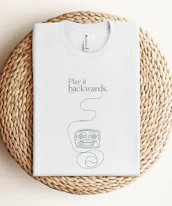 Play It Backwards — 1966 Tape Experiment Rock Tee — Design I
