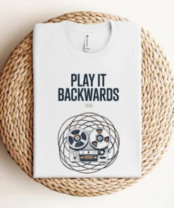 Play It Backwards — 1966 Tape Experiment Rock Tee — Design II