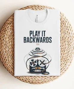 Play It Backwards — 1966 Tape Experiment Rock Tee — Design III