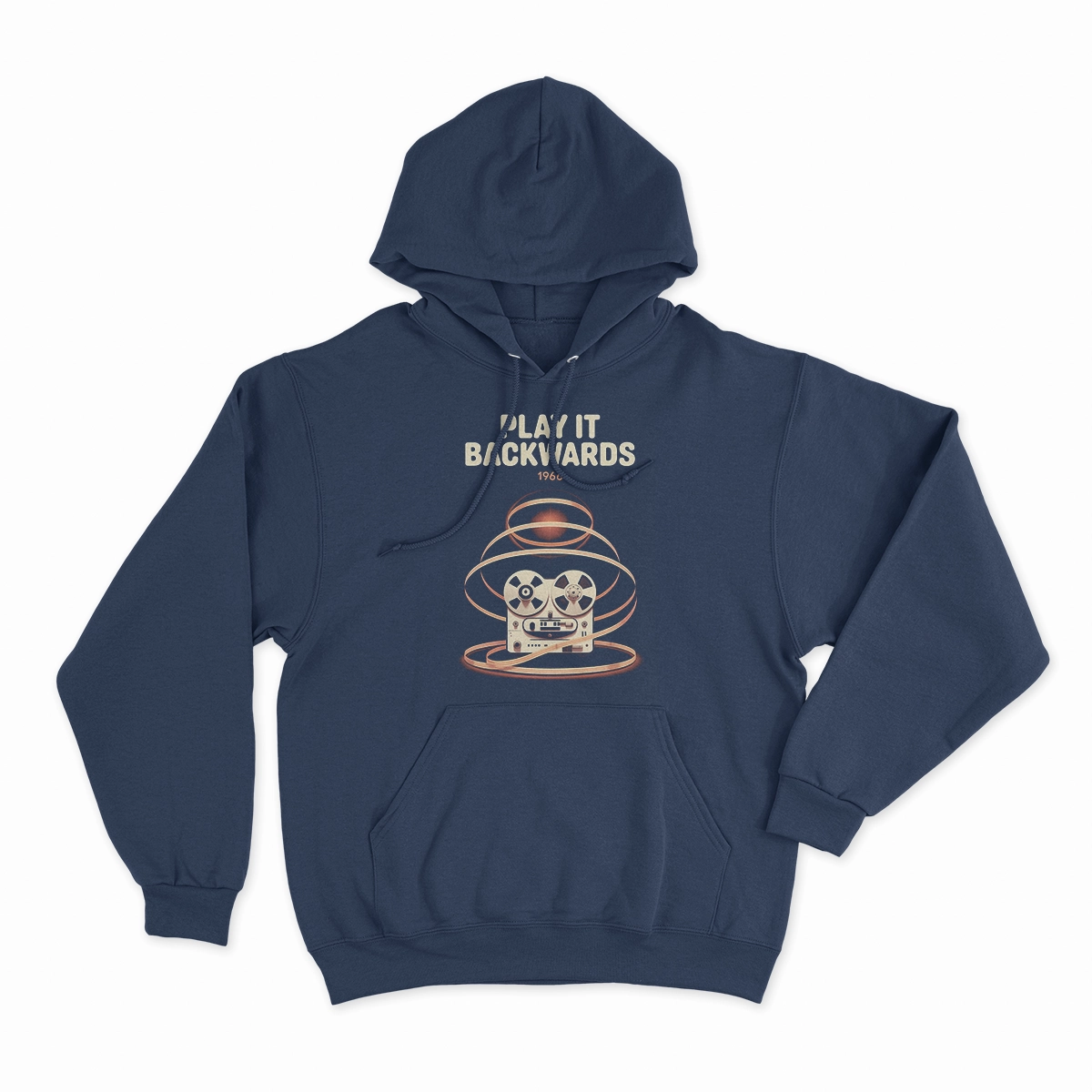 Play It Backwards — 1966 Tape Experiment Rock Tee