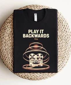 Play It Backwards — 1966 Tape Experiment Rock Tee