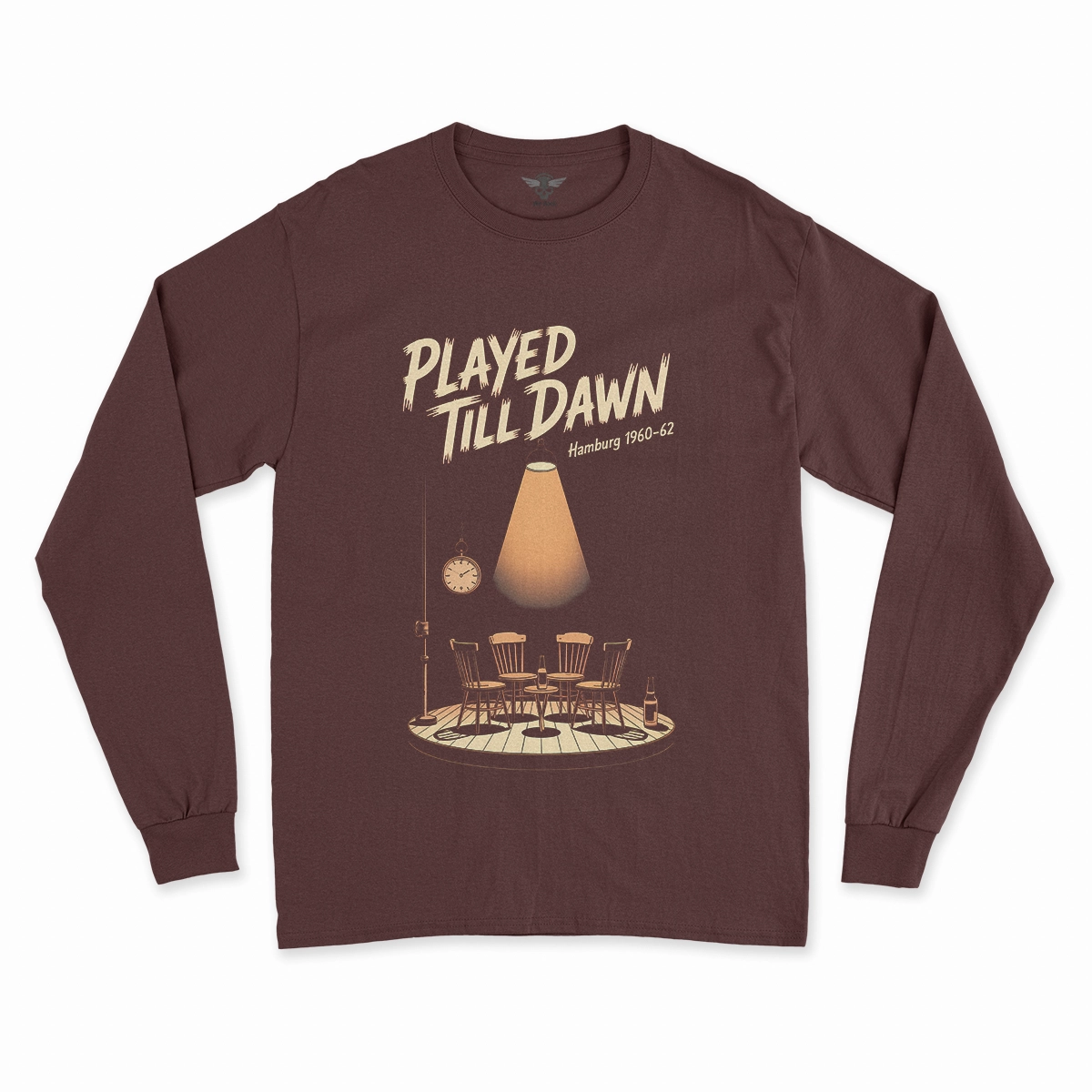 Played Till Dawn — Hamburg 1960 Late Night Rock Tee — Design I