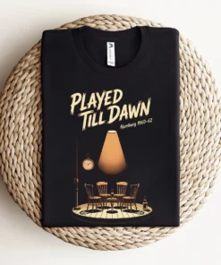 Played Till Dawn — Hamburg 1960 Late Night Rock Tee — Design I