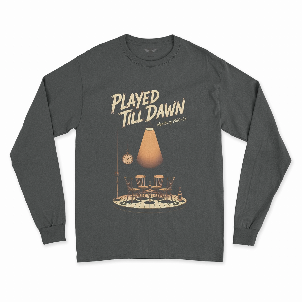 Played Till Dawn — Hamburg 1960 Late Night Rock Tee — Design I