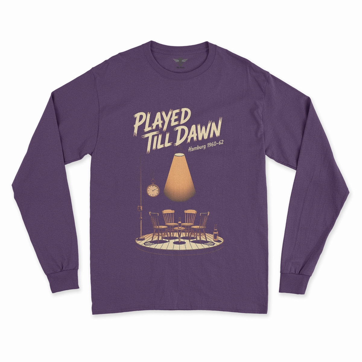 Played Till Dawn — Hamburg 1960 Late Night Rock Tee — Design I