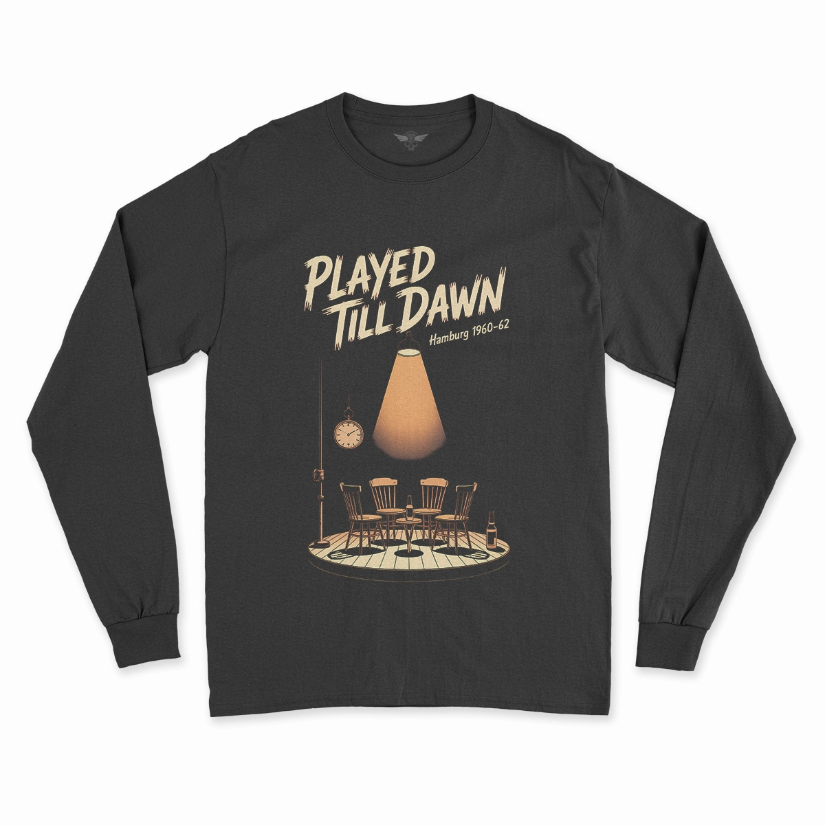 Played Till Dawn — Hamburg 1960 Late Night Rock Tee — Design I