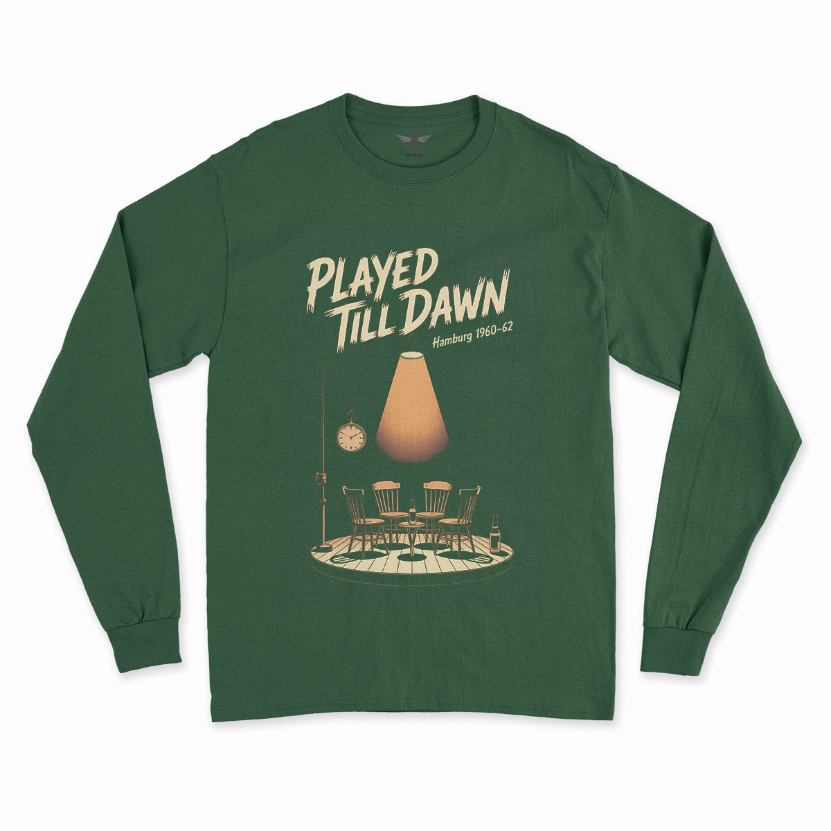 Played Till Dawn — Hamburg 1960 Late Night Rock Tee — Design I