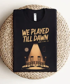 Played Till Dawn — Hamburg 1960 Late Night Rock Tee — Design II