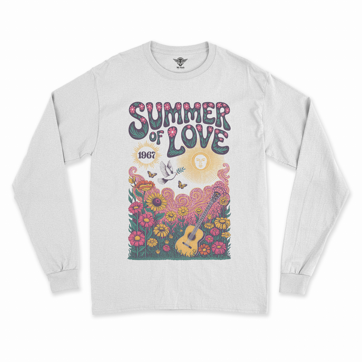 Summer of Love 1967 — Psychedelic Rock Heritage Tee — Design I